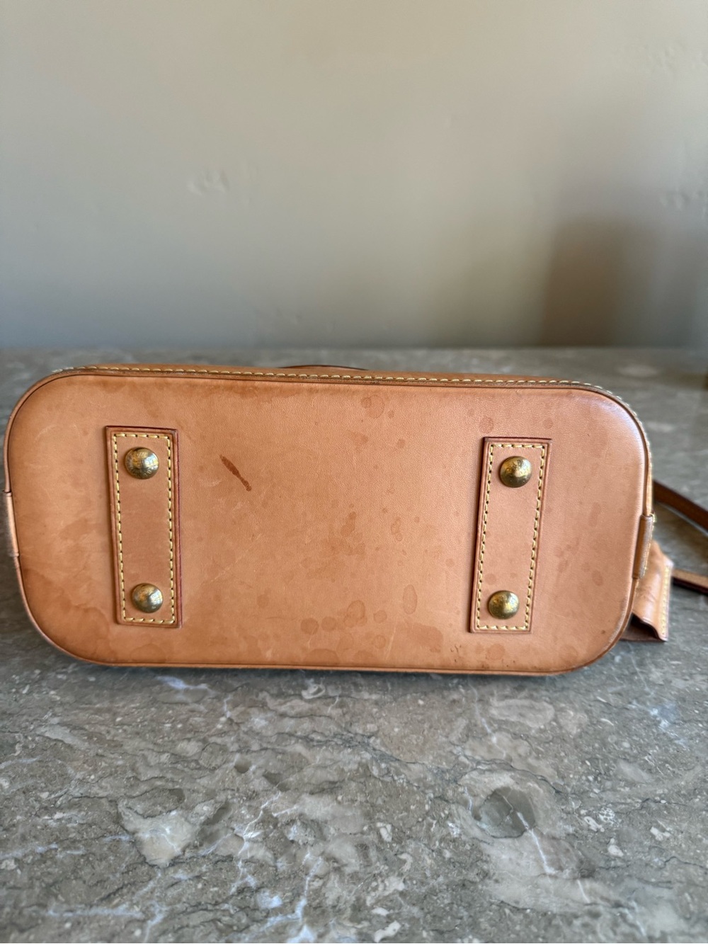 Louis Vuitton Monogram Alma BB Crossbody in Dark Brown and Tan! Authentic COA - Picture 2 of 16